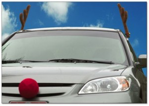 Car with Antlers